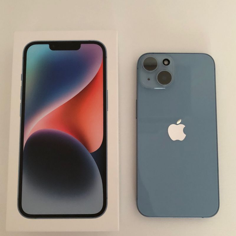 Iphone 14 Azul 128gb. Nunca Usado | Iphone Apple Nunca Usado