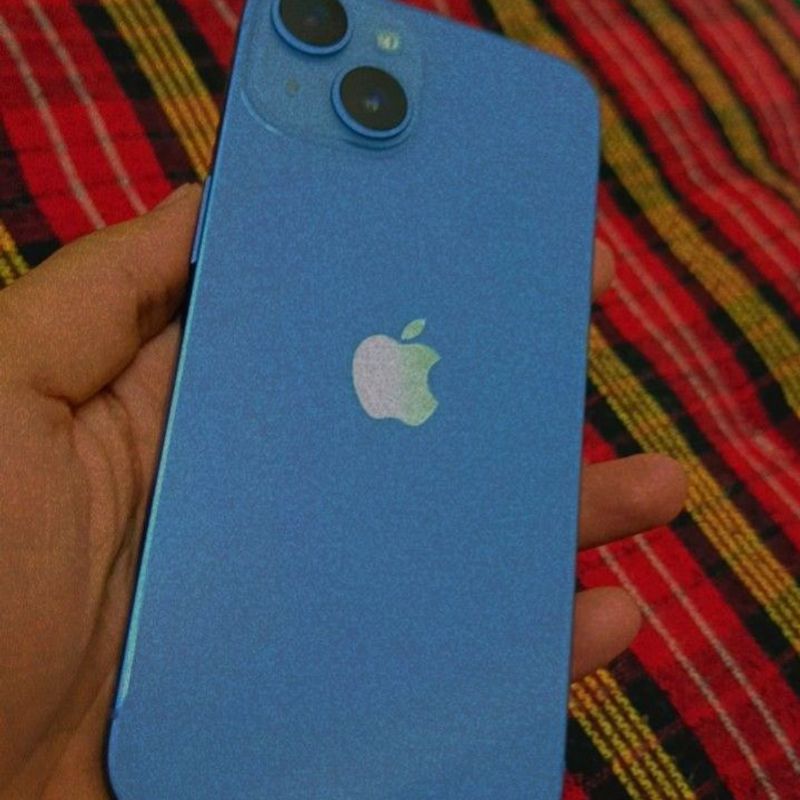 Apple iPhone 14 青色 本 Apple iPhone 14 128GB 5G - 12MP IOS - Tela Super Retina XDR OLED