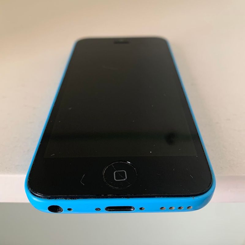 Iphone 5c 16gb Azul A1507 | Iphone Apple Usado 67860566 | enjoei