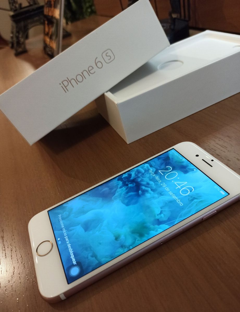 Iphone 6s (ouro Rosa) 32gb Iphone Apple Usado 47186925