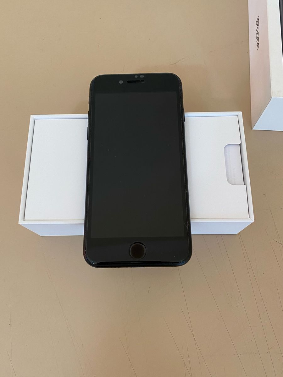 Iphone 7 128gb Preto Matte Móvel p/ Casa Apple Usado