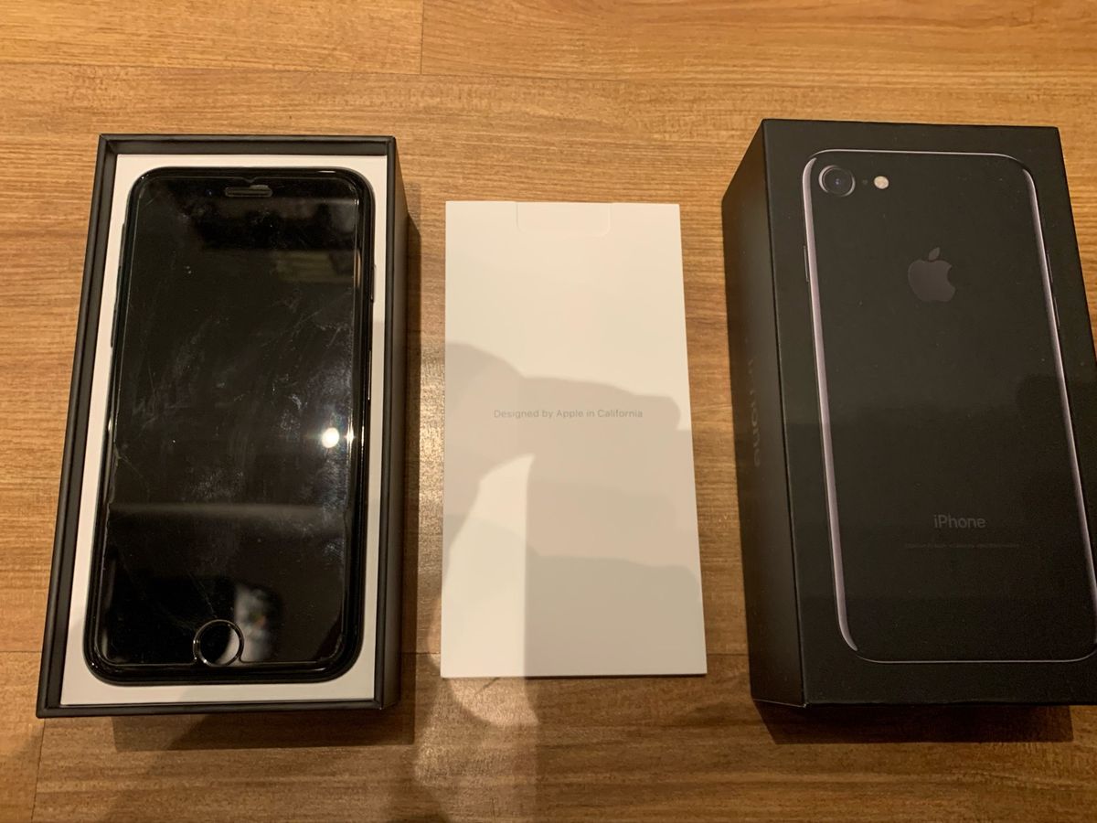 Iphone 7 128gb Preto Iphone Apple Usado 43544475 enjoei