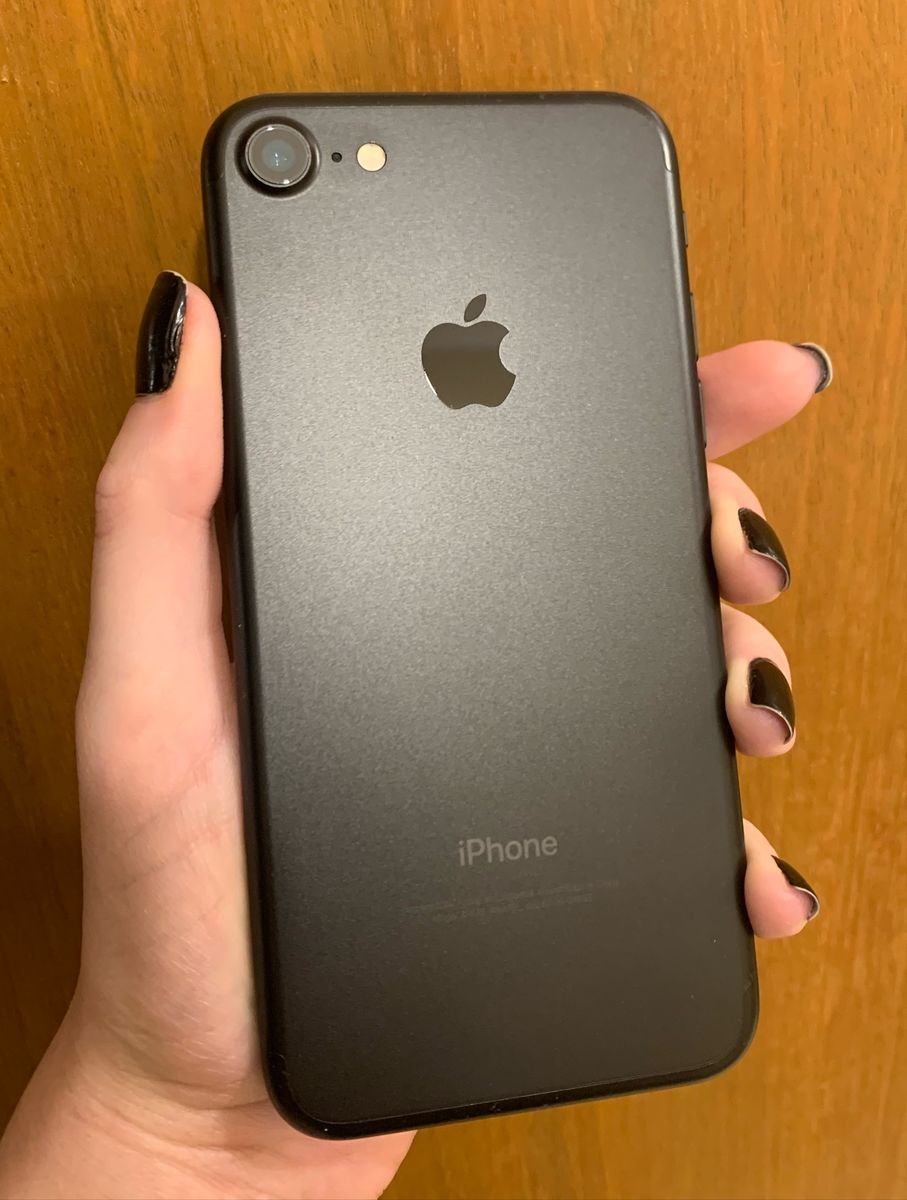 Iphone 7 128gb Preto Iphone Apple Usado 43633236 enjoei