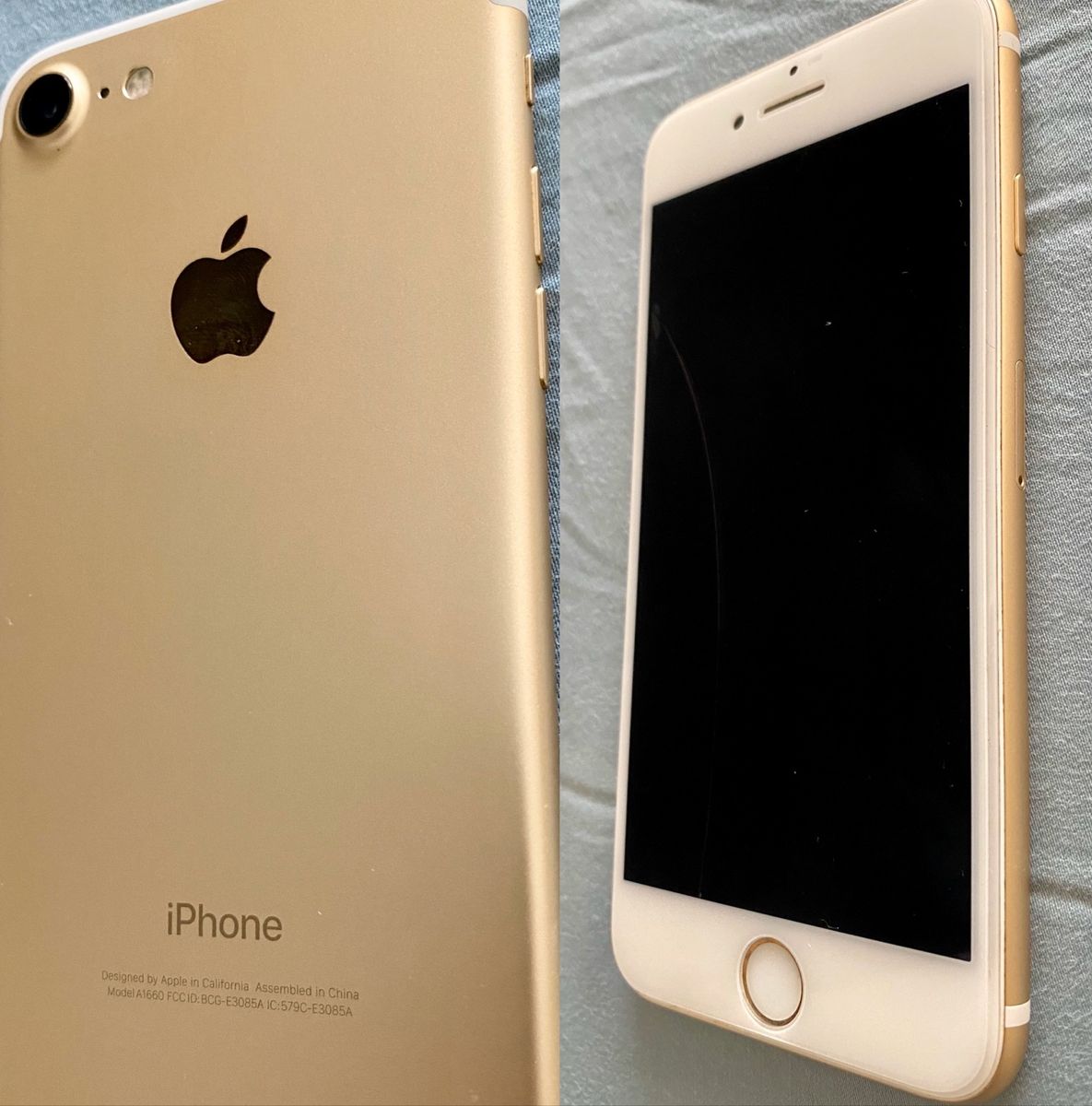 美品！iPhone 7 32G Apple iPhone 7 -32GB 128GB- Silver/Gold Unlocked Verizon