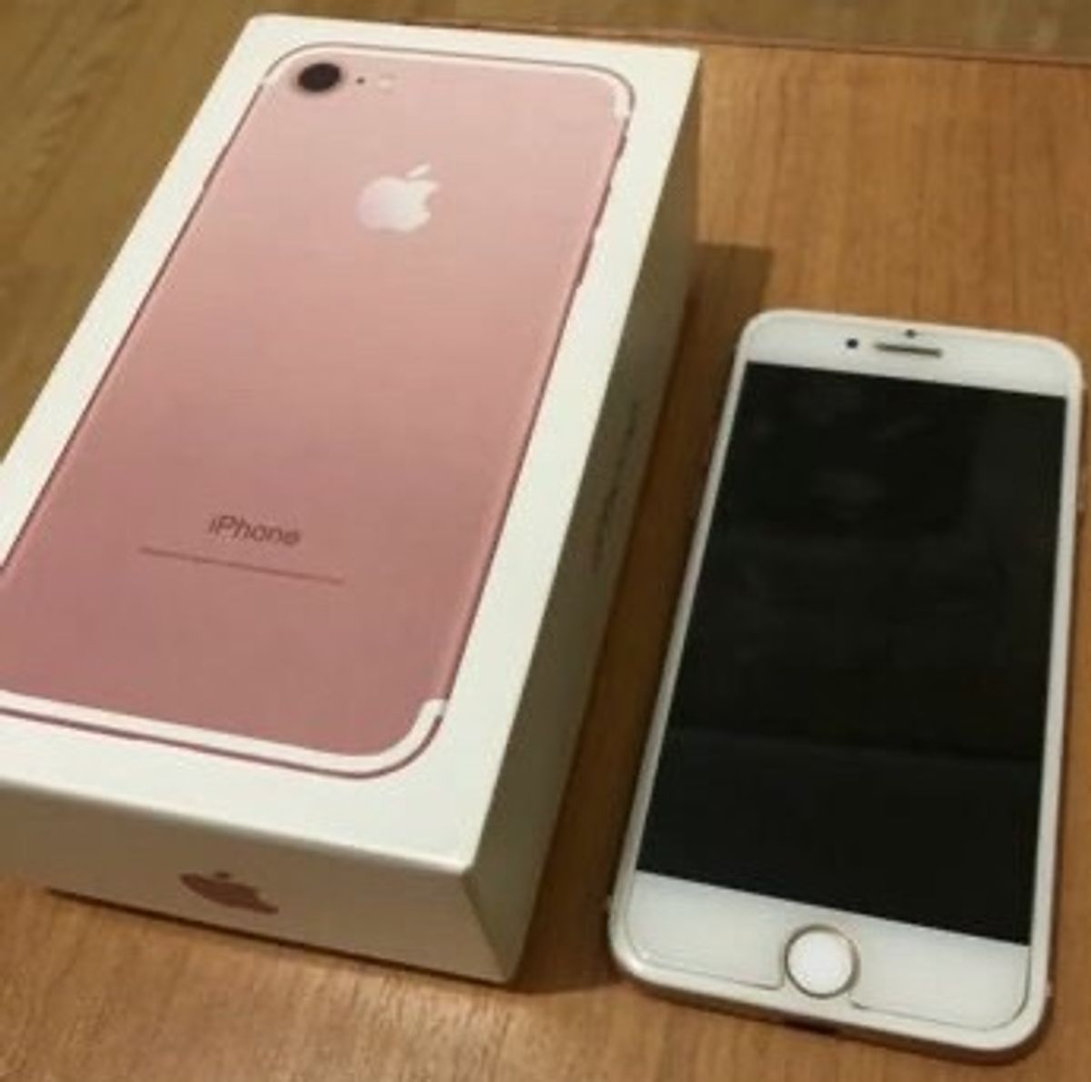 Iphone 7 32gb Rose Produto Feminino Apple Usado 38576102