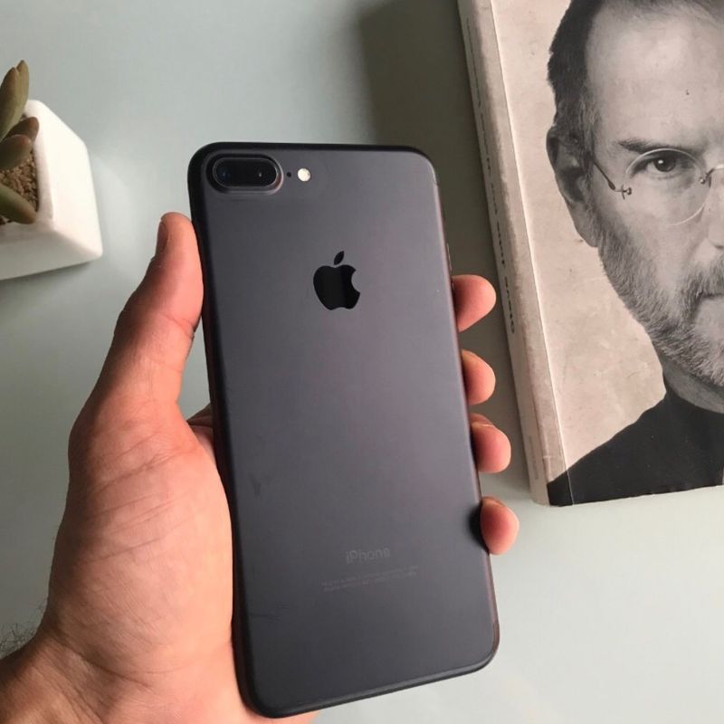 Iphone 7 Plus 128gb Preto Fosco Matte Black | Iphone Apple Usado