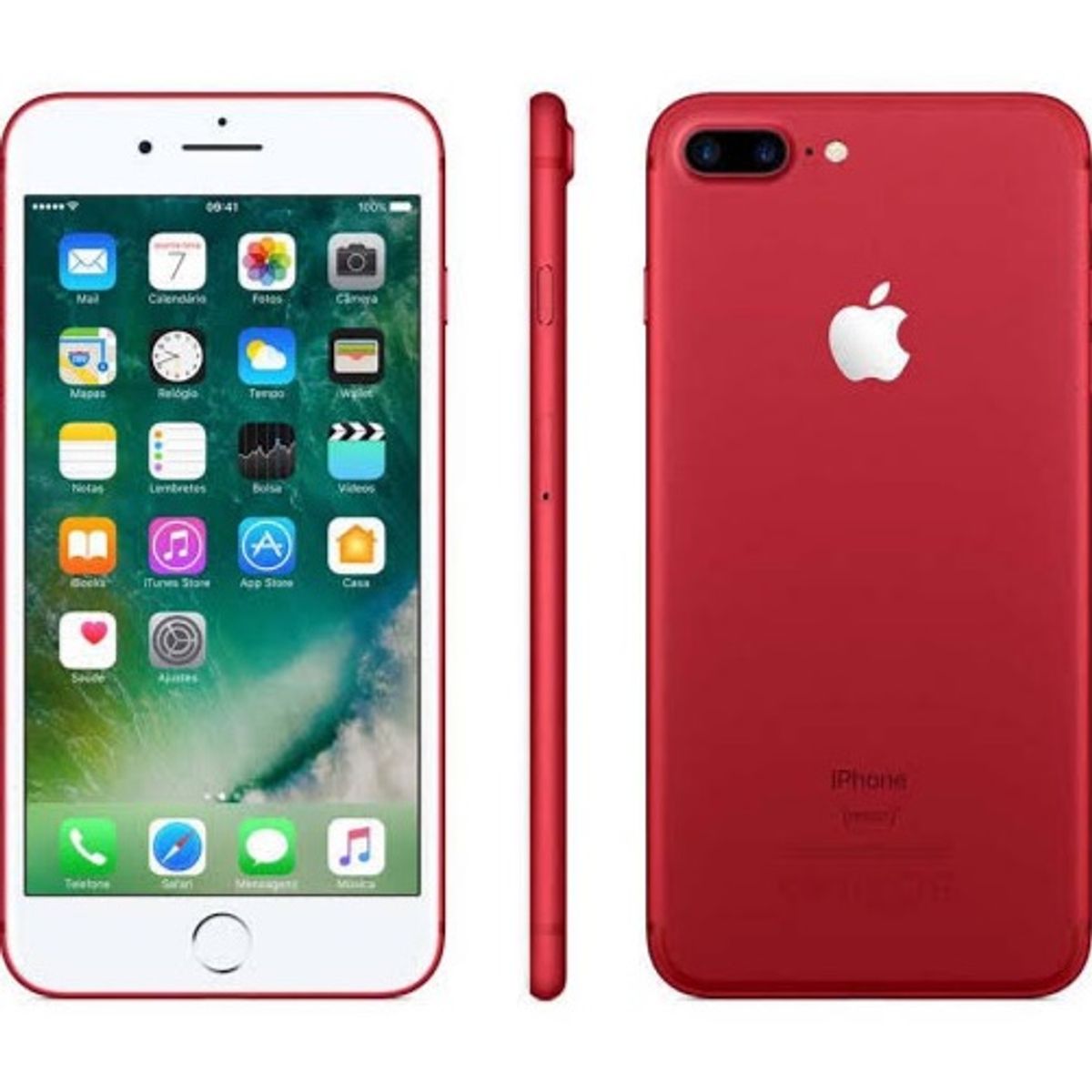 Iphone 7 Plus Vermelho 128gb Eletrodoméstico Apple Usado