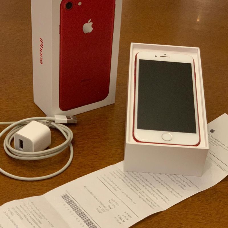 Iphone 7 Red 128gb | Iphone Apple Usado 50266321 | enjoei