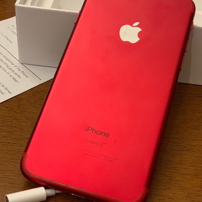 Iphone 7 Red 128gb | Iphone Apple Usado 50266321 | enjoei