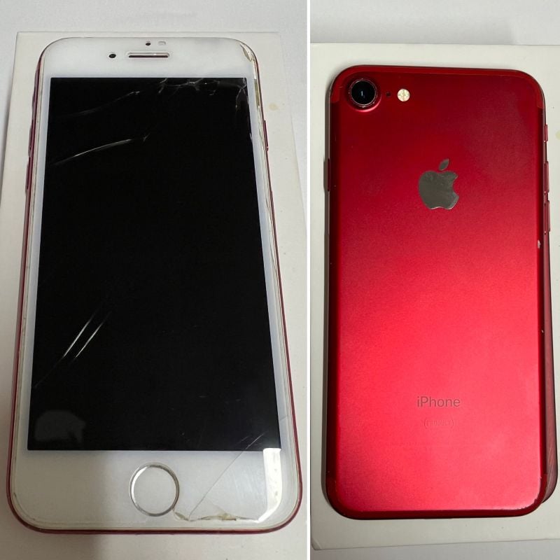 iPhone 7 Vermelho/Red com Tela de 4,7, 4G, 128 GB e Câmera