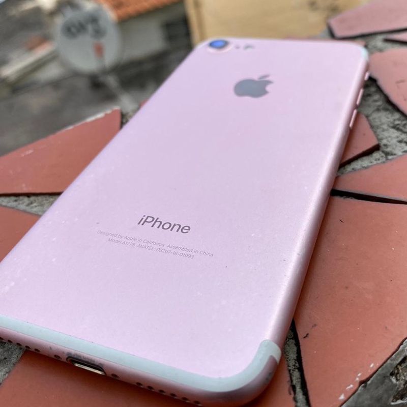 Iphone 7 Rosa 128gb | Iphone-7-Rosa Usado 49986938 | enjoei