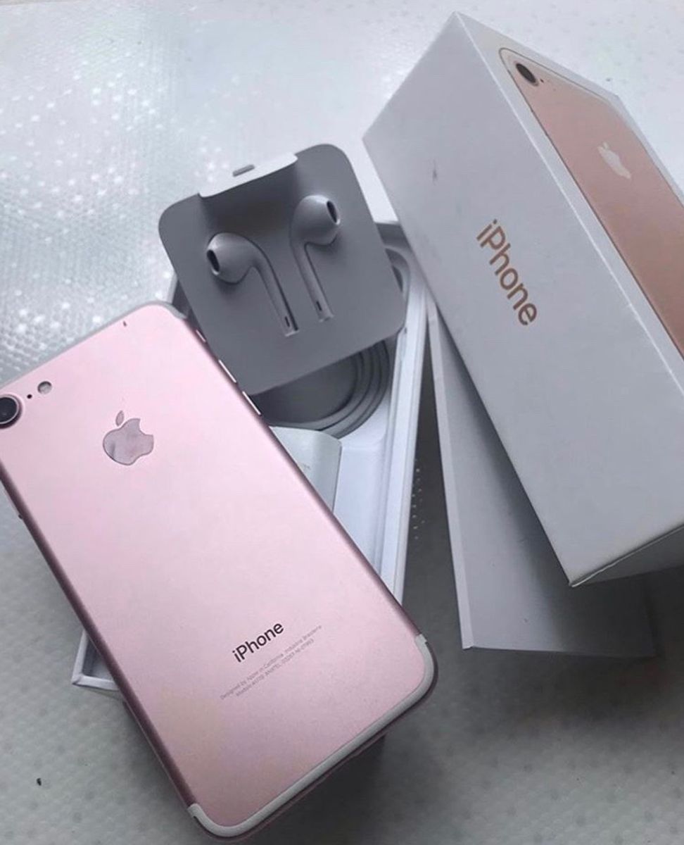 Iphone 7 Rose de 128gb Item de Música Apple Usado