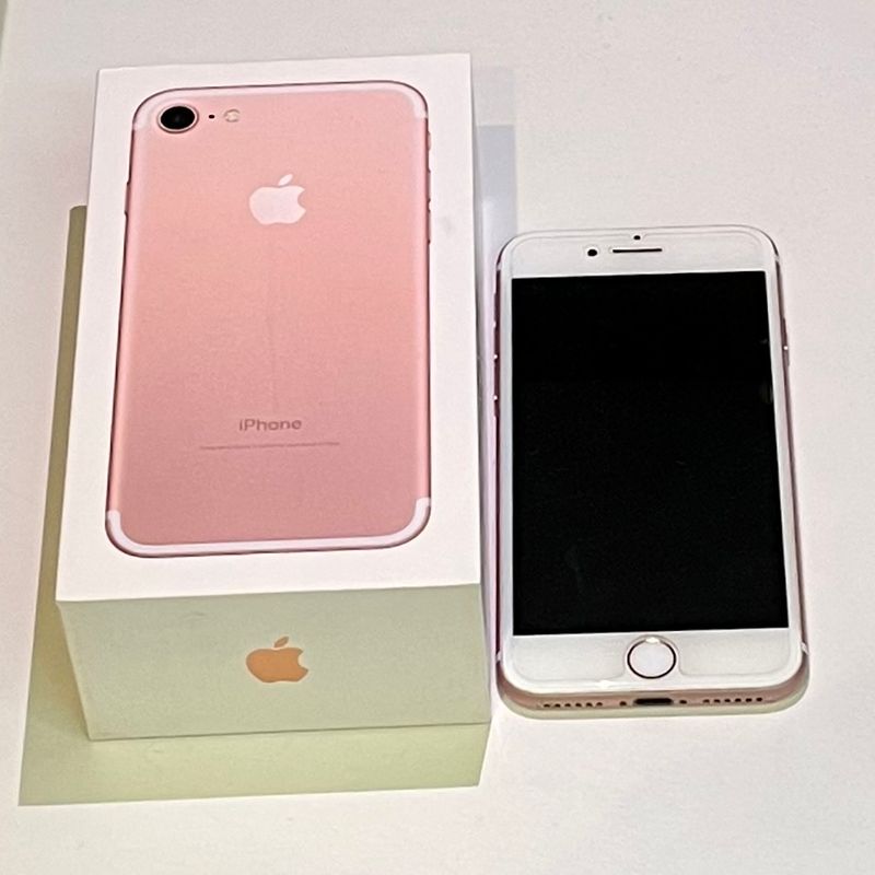 Iphone 7 Rose Gold, 128 Gb | Apple Usado 83119370 | enjoei