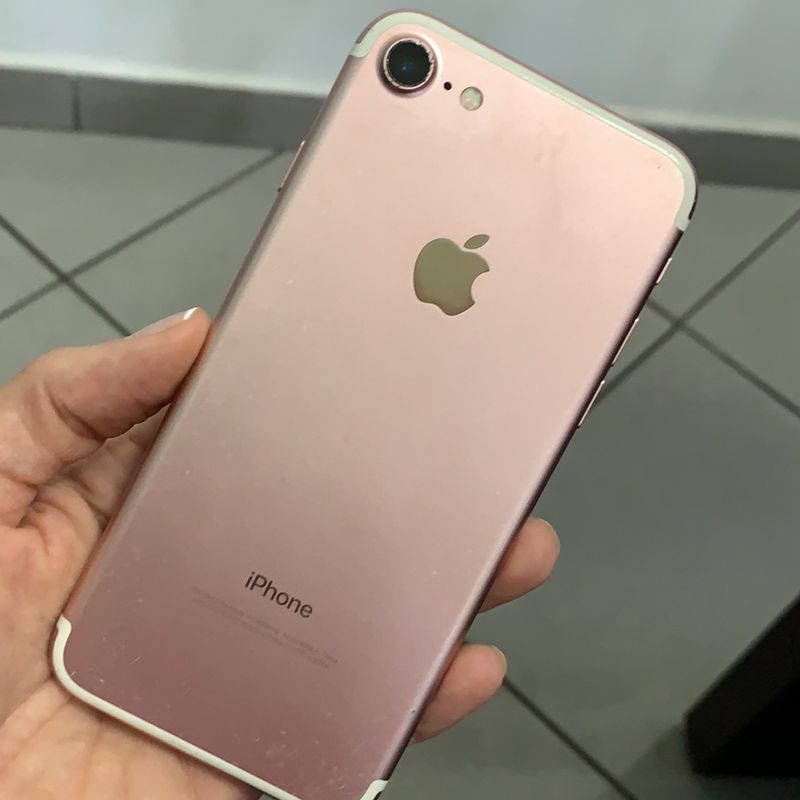 Iphone 7 Rose Gold 128gb | Iphone Apple Usado 39730842 | enjoei