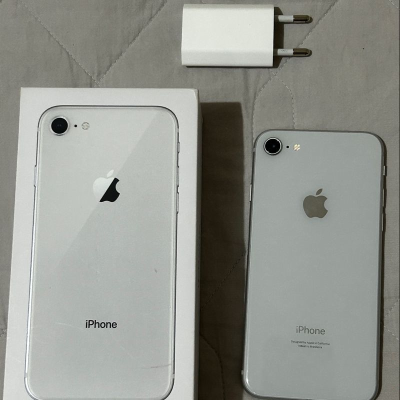 Iphone 8 Prateado 64gb | Apple Usado 105933798 | enjoei
