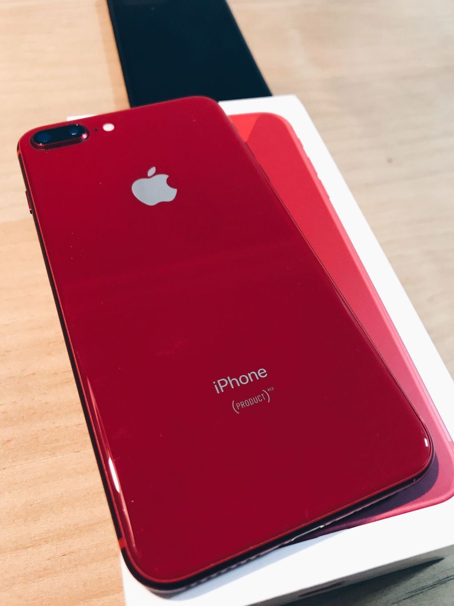 Iphone 8 Plus 64gb Red Iphone Apple Usado 38962035 enjoei