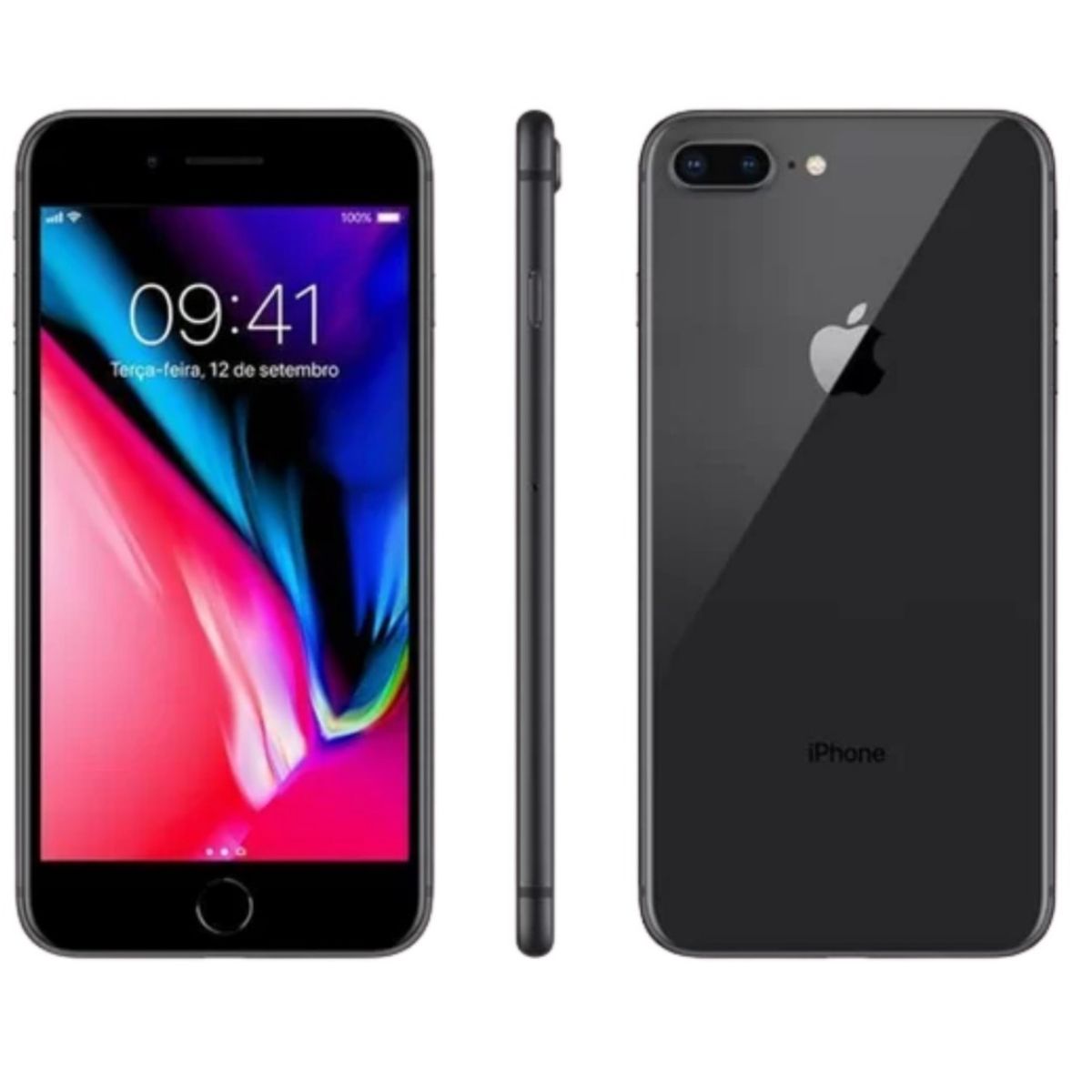 Iphone 8 Plus 64gb Móvel p/ Casa Apple Usado 48295145
