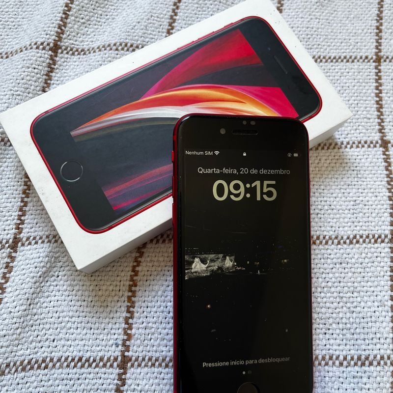 Iphone Se (2 Geração) 64g Vermelho | Iphone Apple Usado 95188059