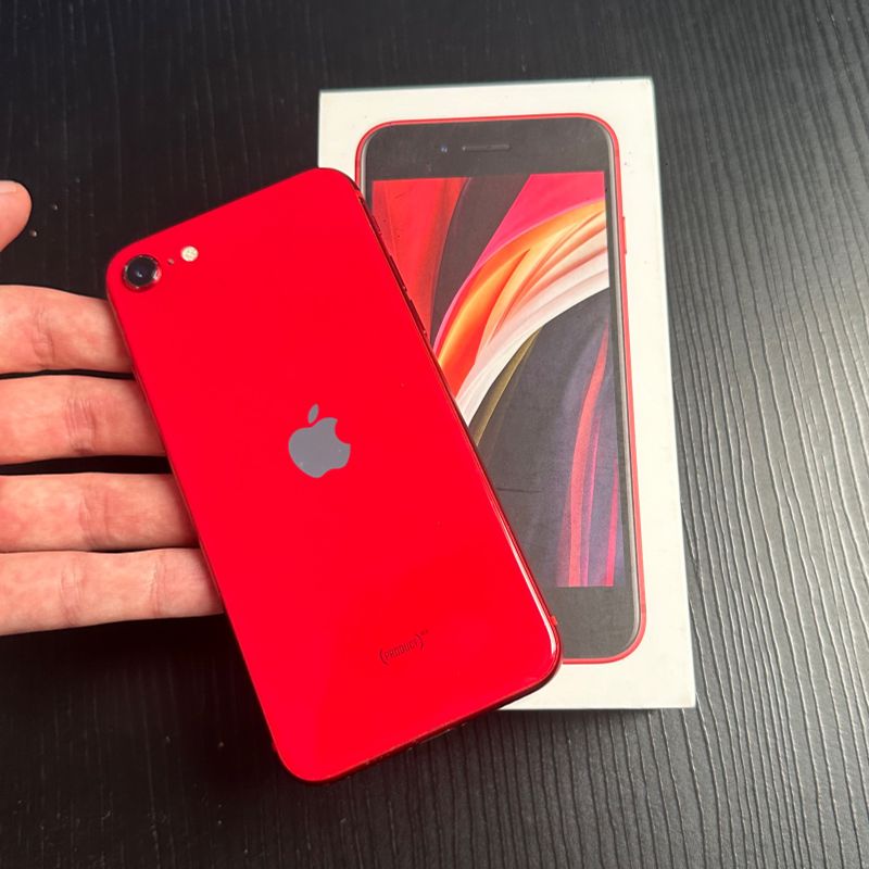 Apple iPhone SE2 (64GB) レッド Celular Apple iPhone SE 2 Vermelho 64GB com o Melhor Preço é no Zoom