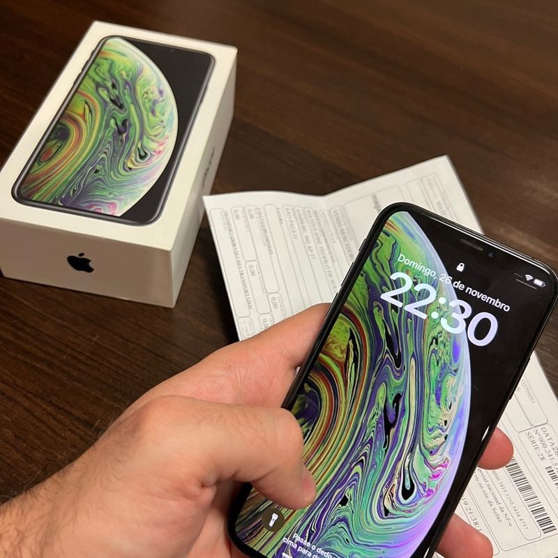 Iphone Xs 512gb - Cinza Espacial | Iphone Usado 93875445 | enjoei