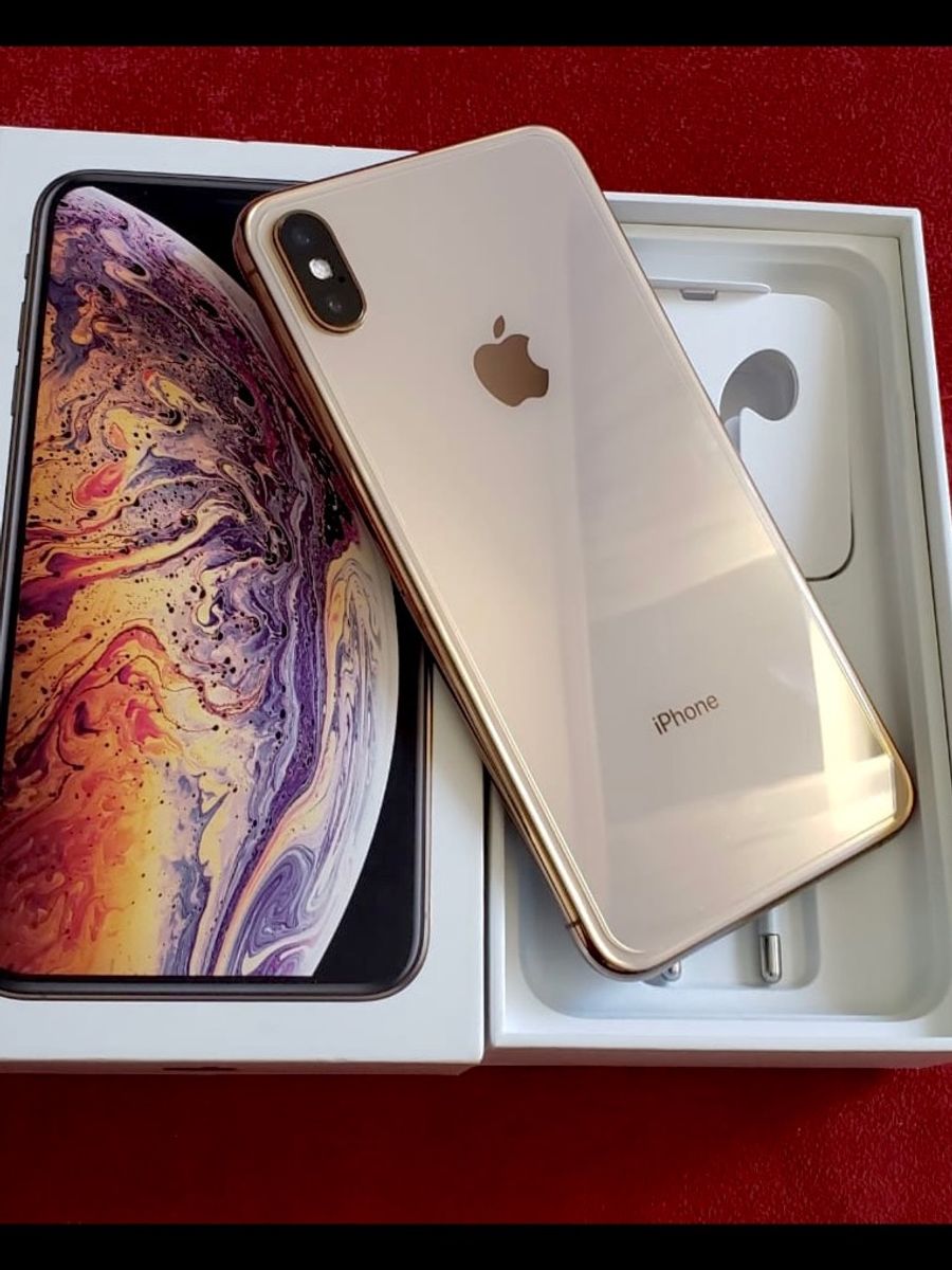 Iphone Xs Max 64 Gb Gold | Iphone Apple Usado 59159946 | enjoei