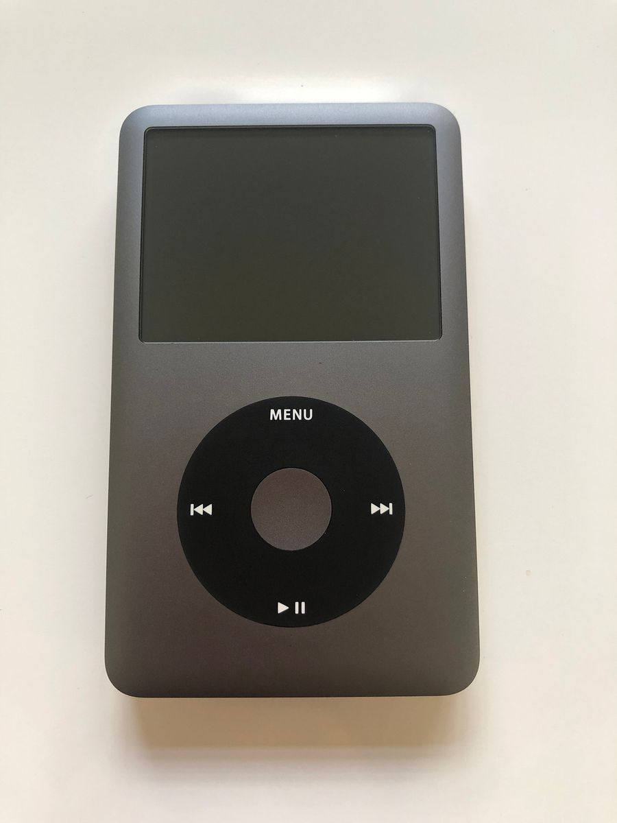 Old Model 6th Generation Apple iPod Classic 120 GB Silver 