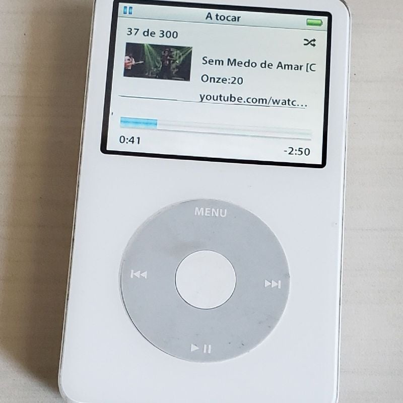 Ipod Classic 80 Gb A1136 Funcionando Tudo | Ipod e Mp3 Player