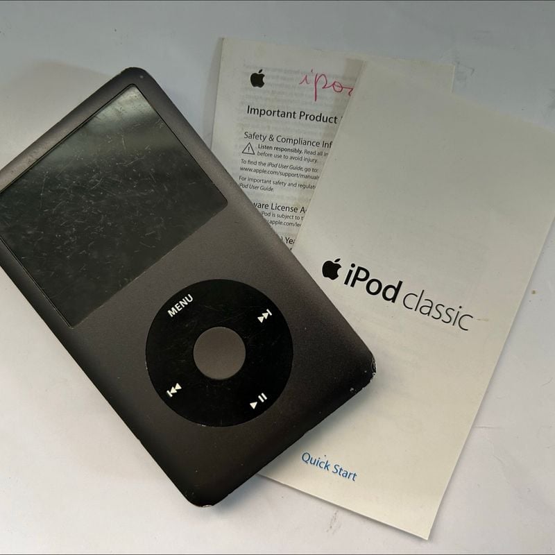 Ipod Classic Original 160gb de Memória, Usado, Não Funciona, sem a