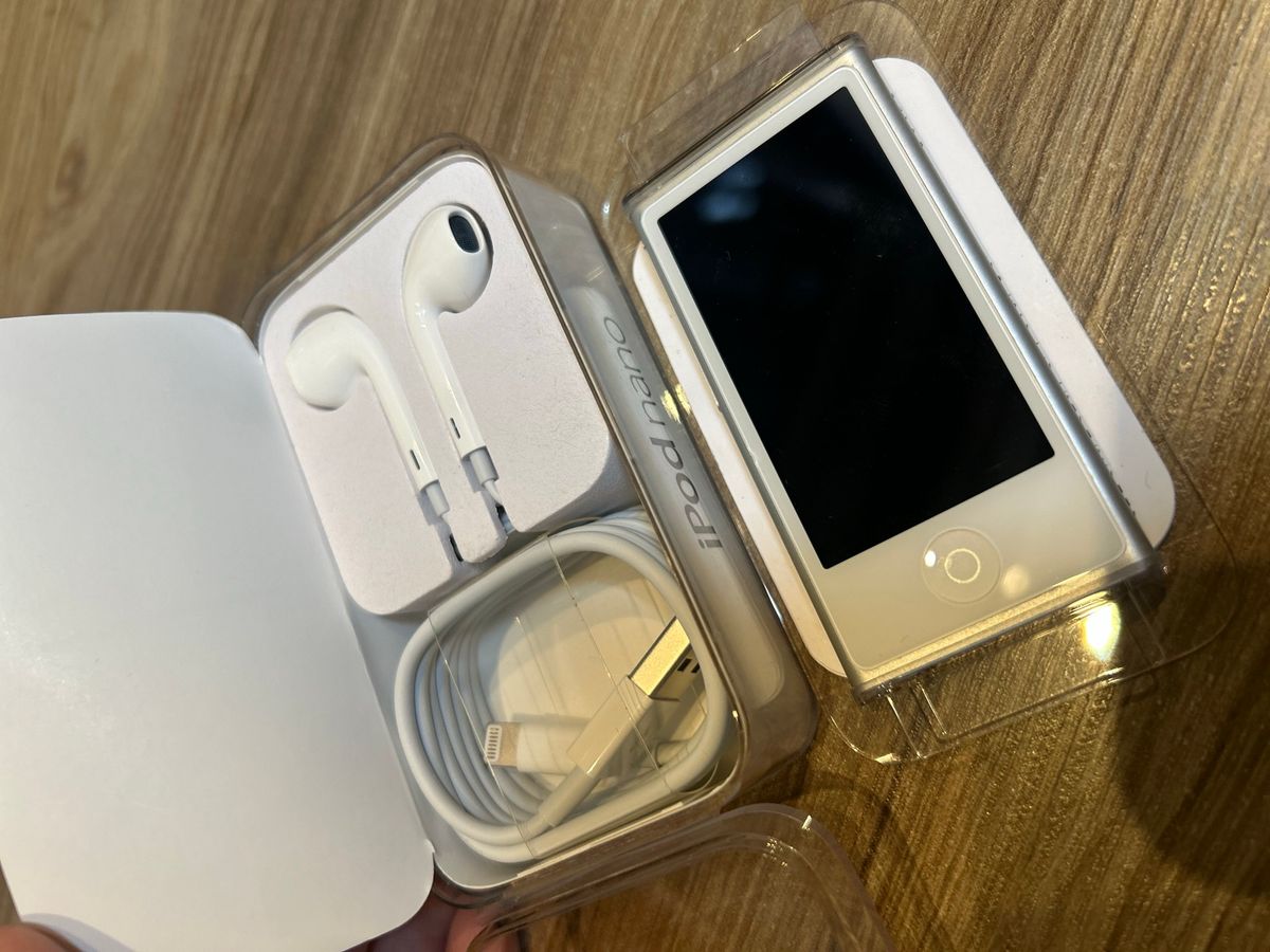 Ipod Nano 16gb Silver Apple Novo com Bluetooth | Apple Nunca Usado