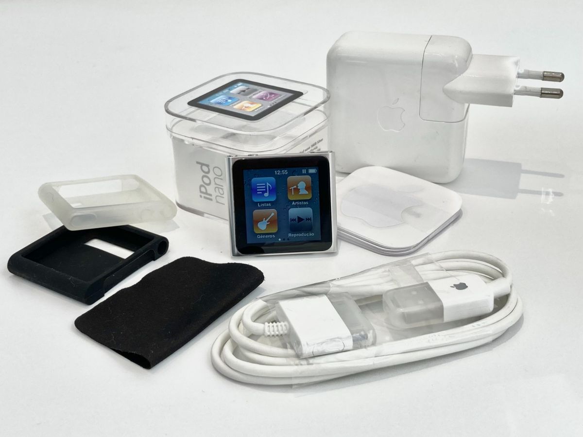 Player Ipod 6th Generation Nano Silver Apple 8GB Mp3 【中古】 Player Ipod 6th Generation Nano Silver Apple 8GB Mp3 【中古】