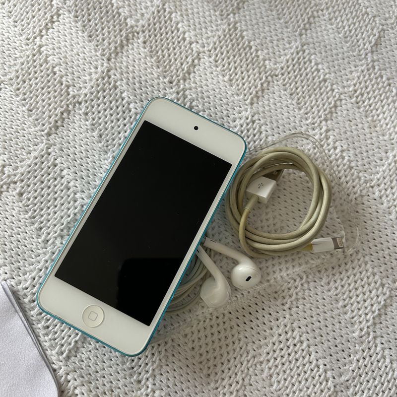 Ipod Touch 5 Azul | Apple Usado 102383548 | enjoei