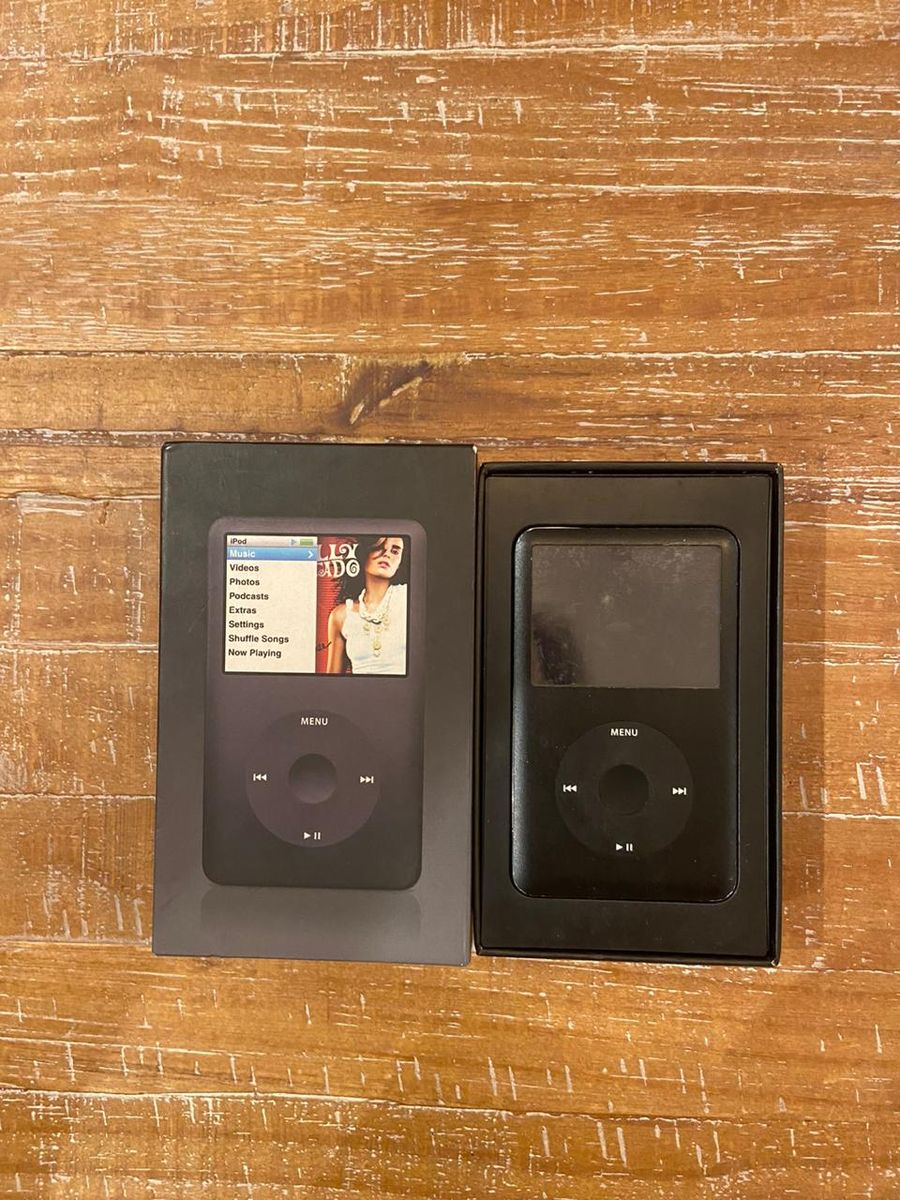 Ipod Video Preto 80gb | Ipod e Mp3 Player Apple Usado 45920801 | enjoei