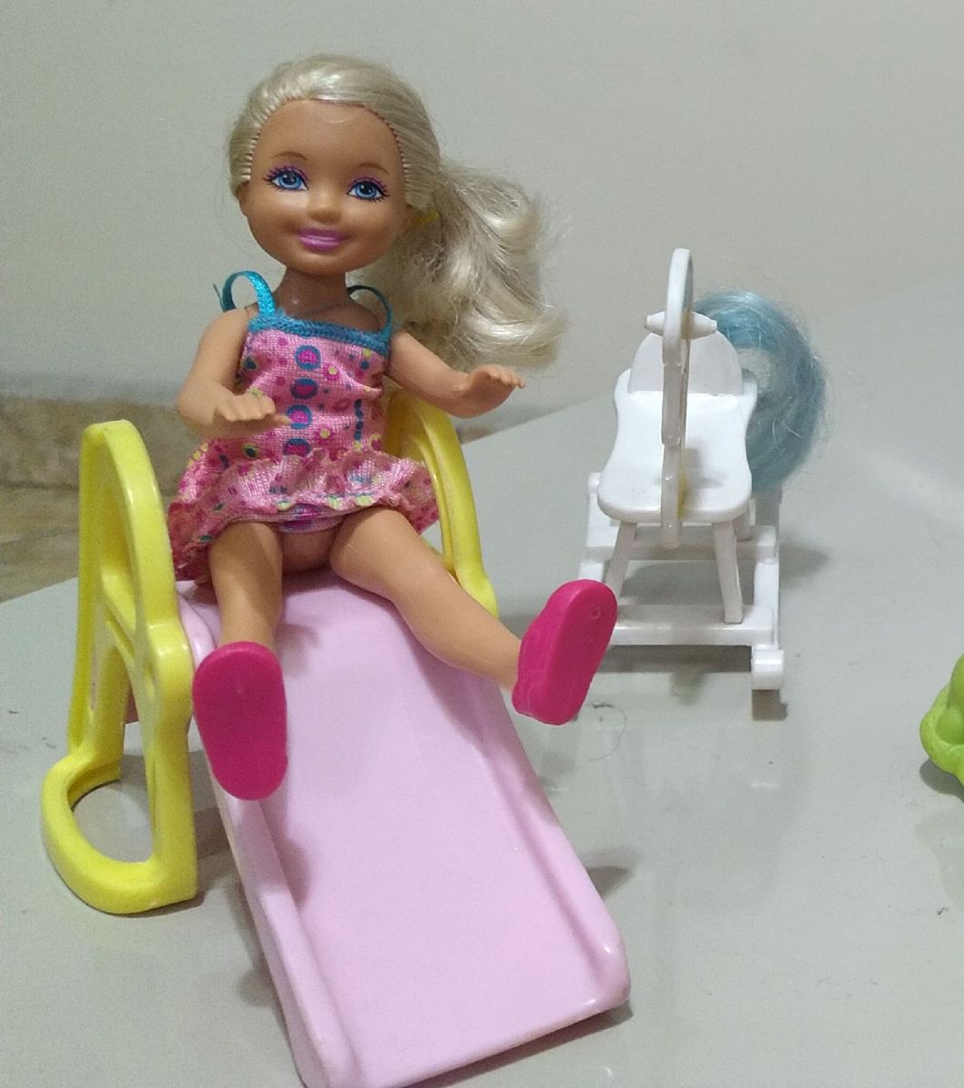 COMO FAZER CAMA COM ESCORREGA PARA BARBIE CHELSEA / HOW TO MAKE