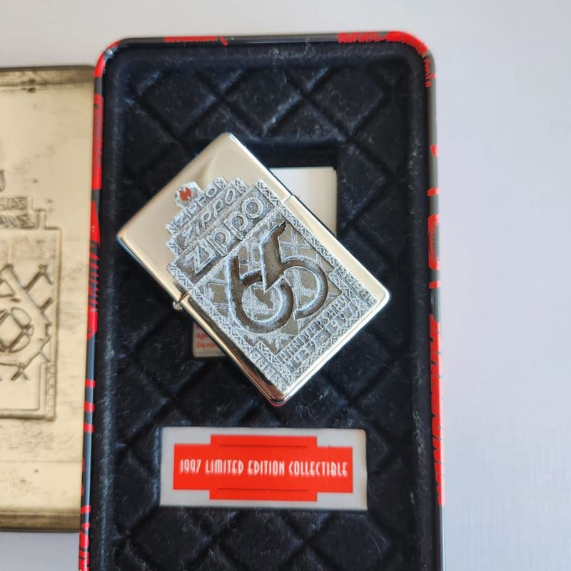 Isqueiro Zippo 65 Anos | Zippo Nunca Usado 101995002 | enjoei