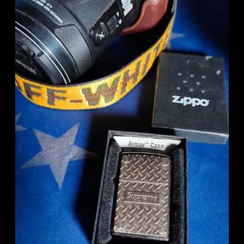 Isqueiro Zippo Supreme Diamond Plate | Supreme Nunca Usado
