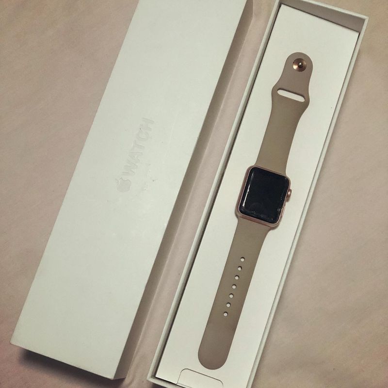 Iwatch Applewatch Original 38mm Ros S rie 1 Modelo A1553