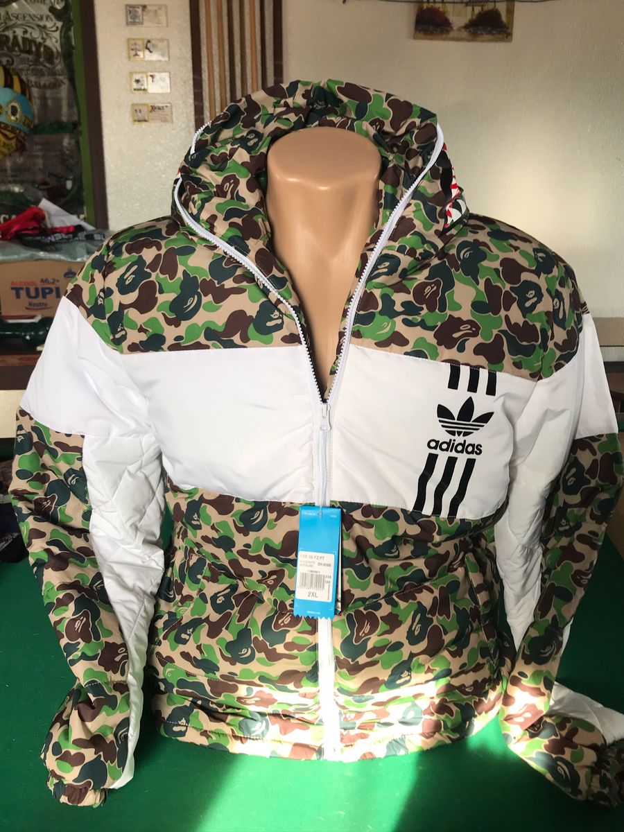 blusa bape adidas