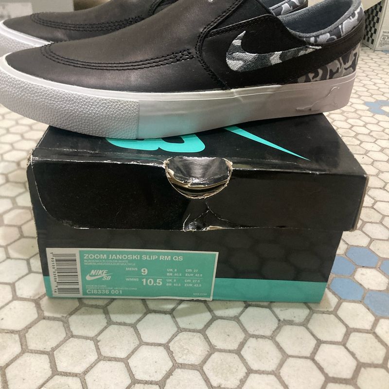 Janoski Slipon Luan Oliveira Nike Sb X Matriz Skate Shop Nunca Usado 111564106 enjoei