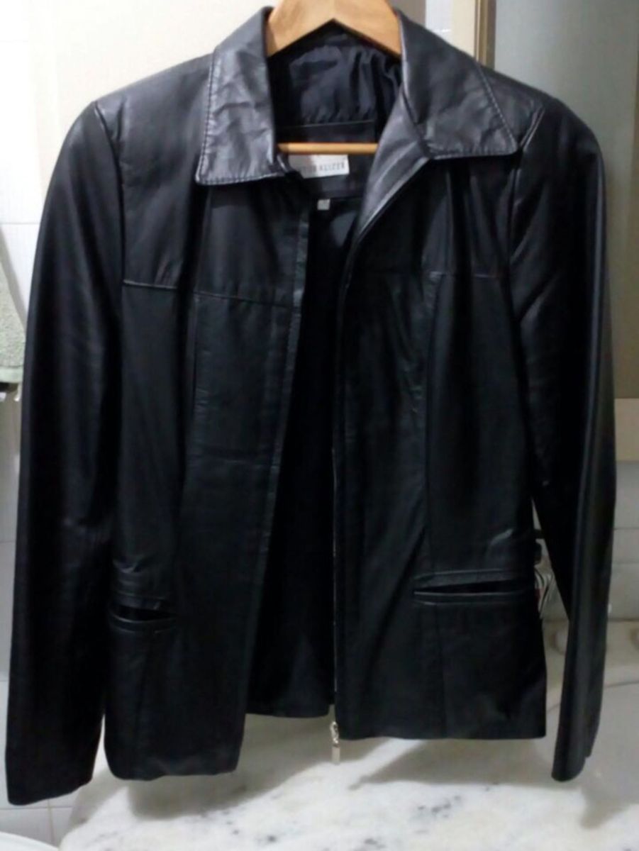 jaqueta 100 couro feminina