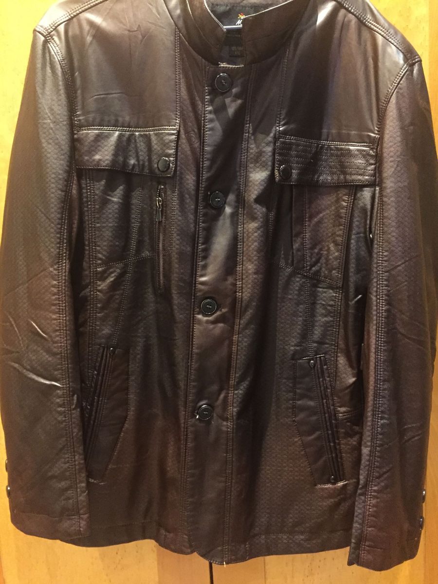 casaco poliester masculino