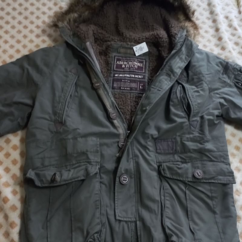 Jaqueta Abercrombie &Amp; Fitch Mt Washington Nova | Abercrombie