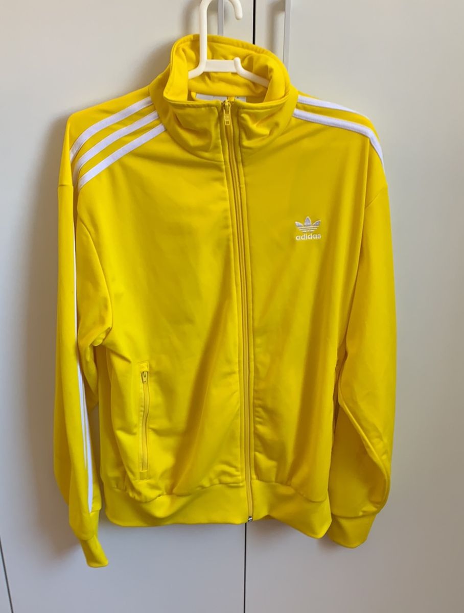 Casaco adidas hot sale amarelo