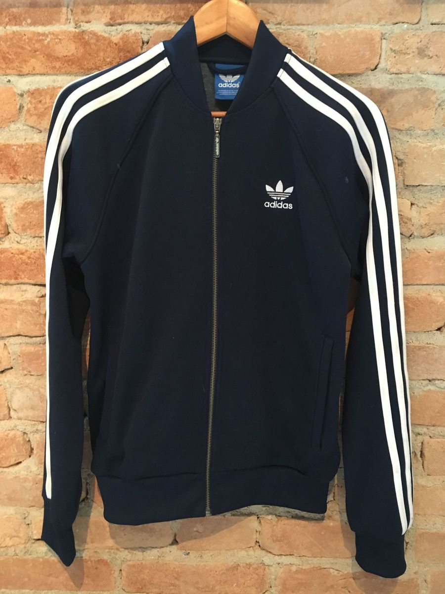 casaco adidas azul marinho