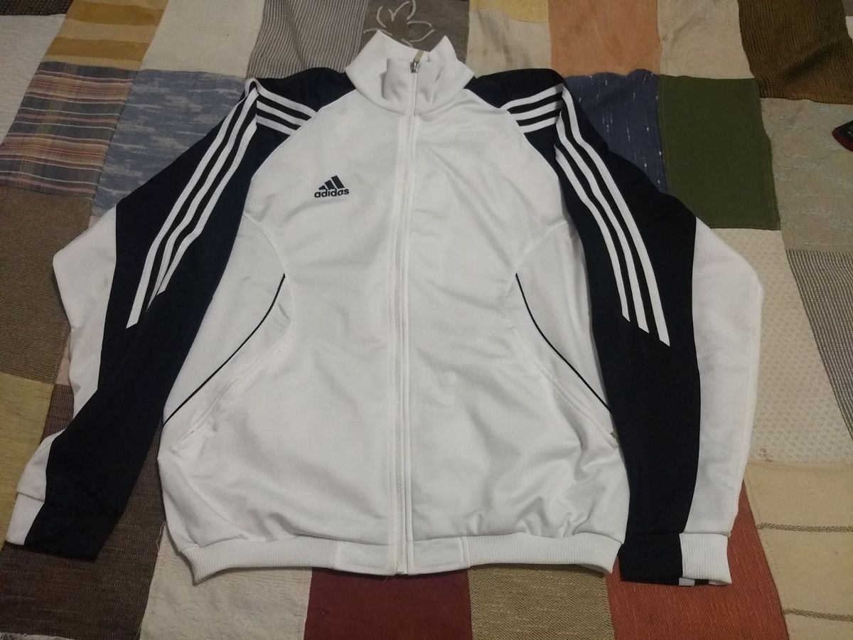 jaqueta adidas branca masculina