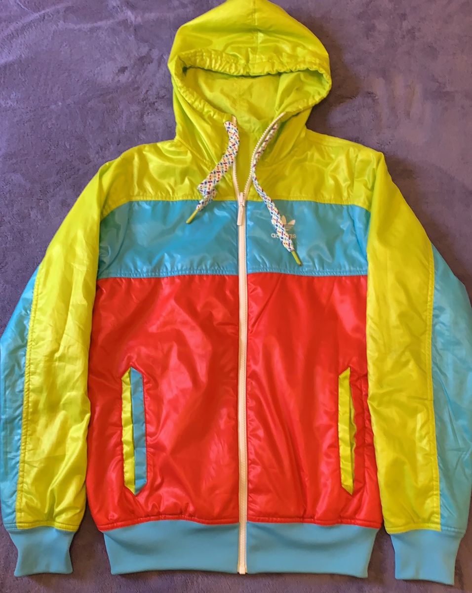 jaqueta adidas dupla face