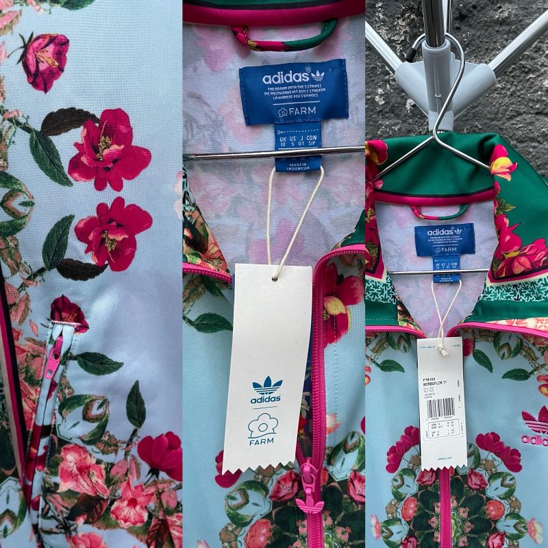 Jaqueta Adidas Farm Borboflor | Casaco Feminino Adidas Nunca Usado