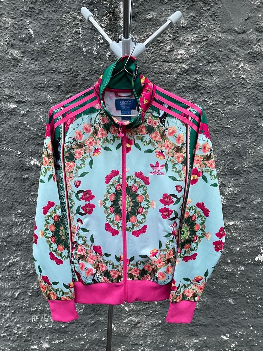 Jaqueta Adidas Farm Borboflor | Casaco Feminino Adidas Nunca Usado