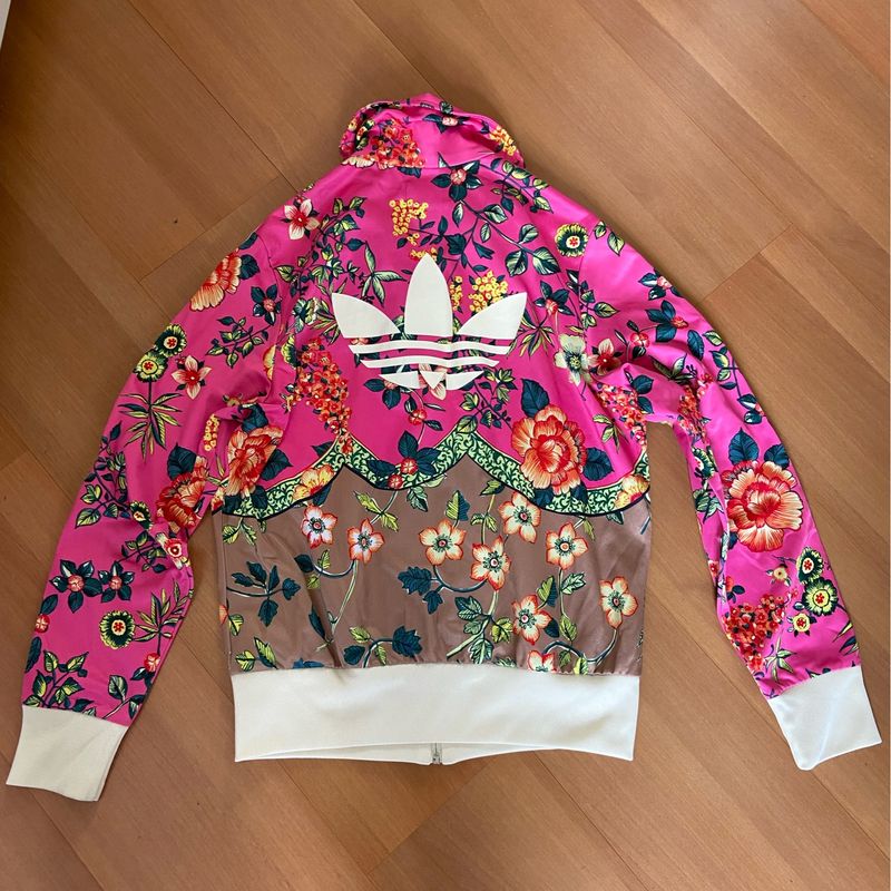 Casaco adidas hot sale floral