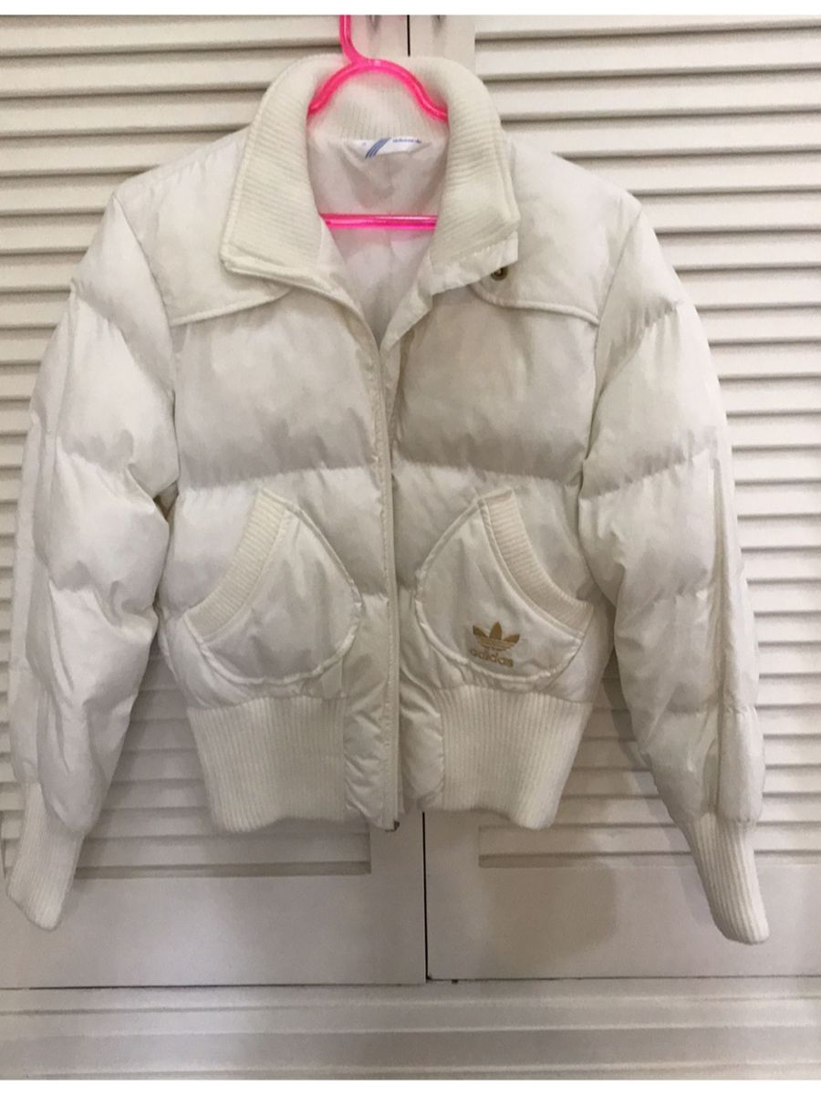 jaqueta nylon branca