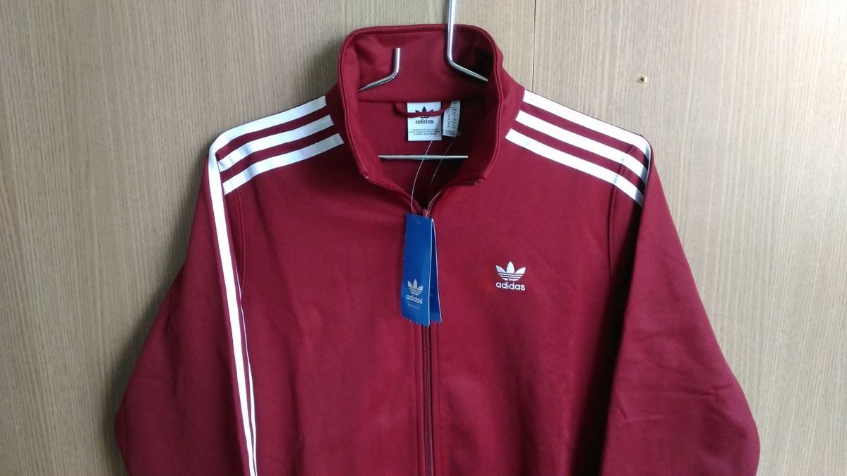 moletom vinho adidas